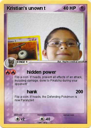 Pokemon Kristian's unown t Pokemon Kristian's unown t