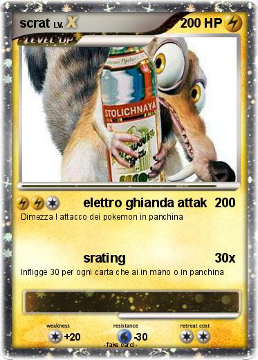 Pokemon scrat