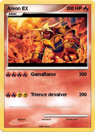 Pokemon Areon EX