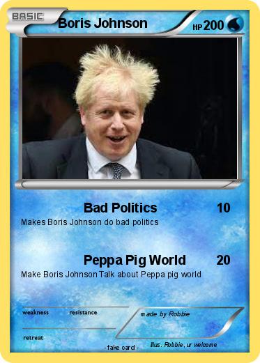 Pokemon Boris Johnson