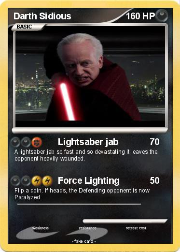 Pokemon Darth Sidious