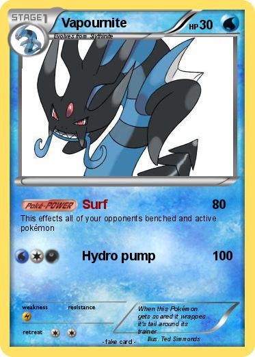 Pokemon Vapournite