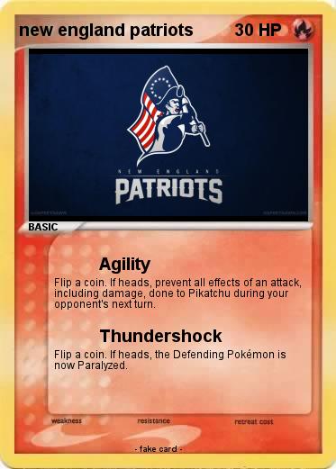 Pokemon new england patriots