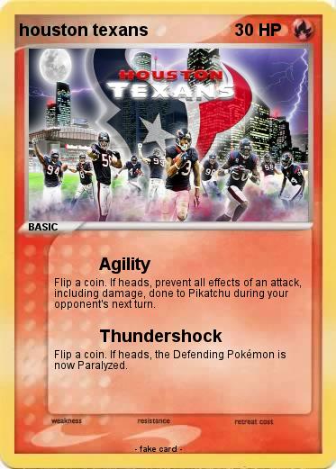 Pokemon houston texans