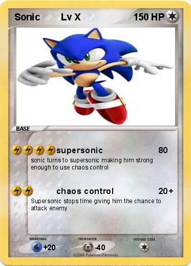 Pokemon Sonic        Lv X