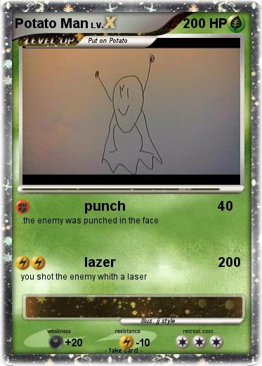 Pokemon Potato Man