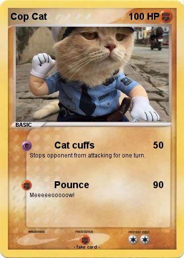 Pokemon Cop Cat