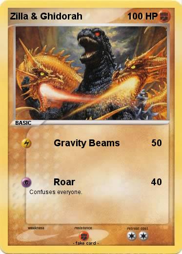 Pokemon Zilla & Ghidorah