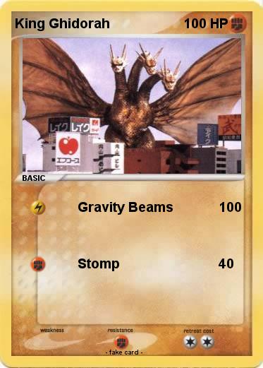 Pokemon King Ghidorah