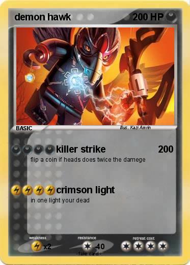Pokemon demon hawk