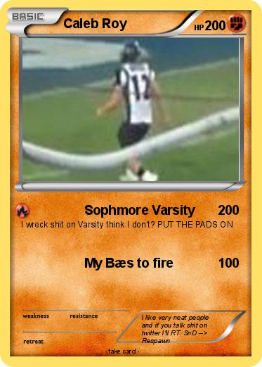 Pokemon Caleb Roy