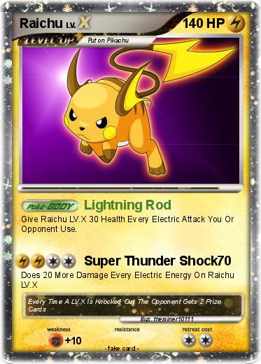 Pokemon Raichu