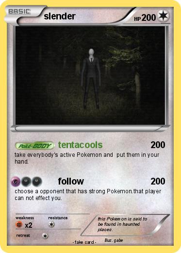 Pokemon slender