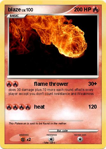 Pokemon blaze