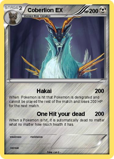 Pokemon Coberlion EX