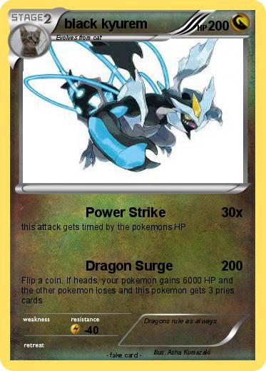 Pokemon black kyurem