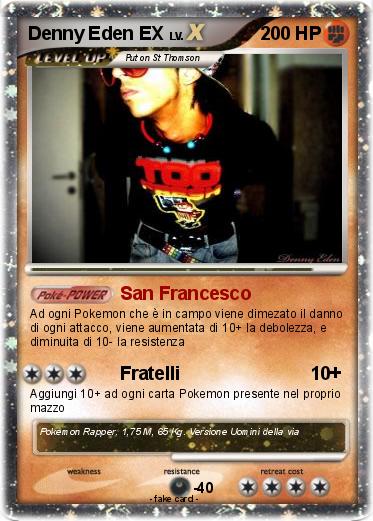 Pokemon Denny Eden EX