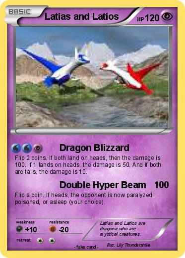 Pokemon Latias and Latios