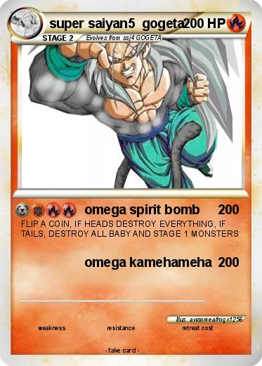 Pokemon super saiyan5  gogeta