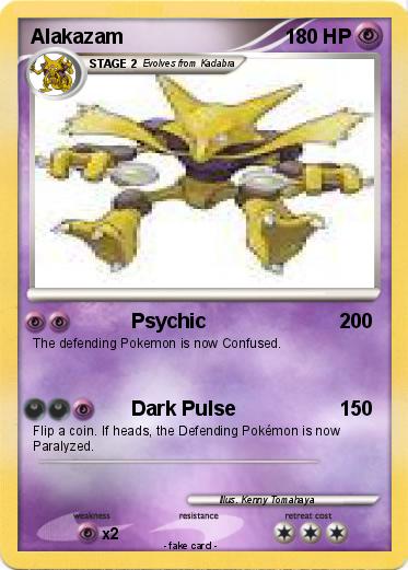 Pokemon Alakazam