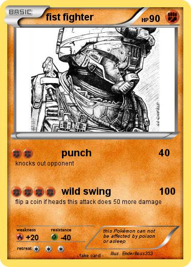 Pokemon fist fighter