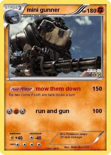 Pokemon mini gunner