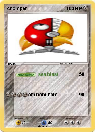Pokemon chomper