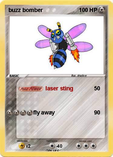 Pokemon buzz bomber