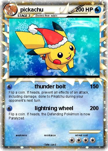 Pokemon pickachu