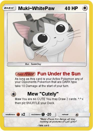 Pokemon Muki~WhitePaw