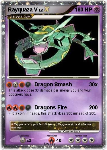 Pokemon Rayquaza V