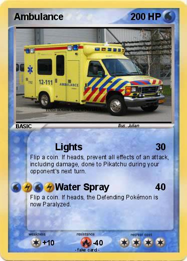 Pokemon Ambulance