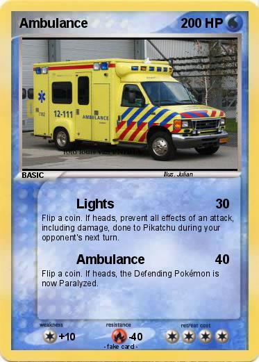 Pokemon Ambulance