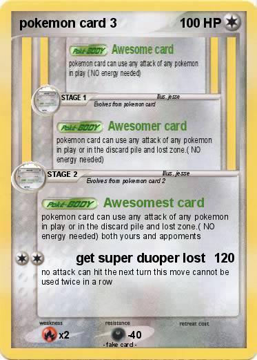 Pokemon pokemon card 3