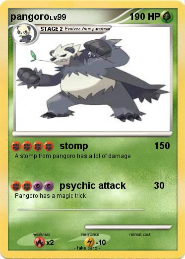 Pokemon pangoro