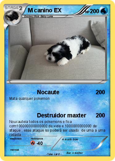 Pokemon M canino EX