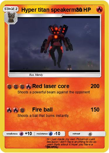 Pokemon Hyper titan speakerman