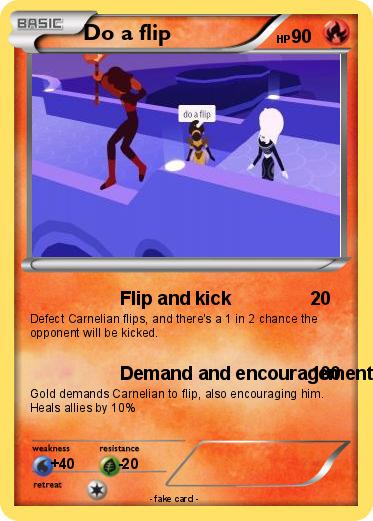 Pokemon Do a flip