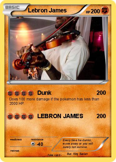 Pokemon Lebron James