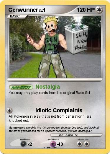 Pokemon Genwunner