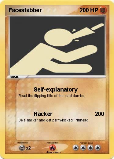 Pokemon Facestabber