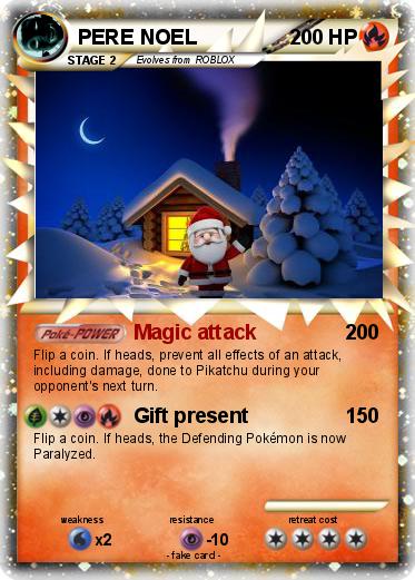 Pokemon PERE NOEL