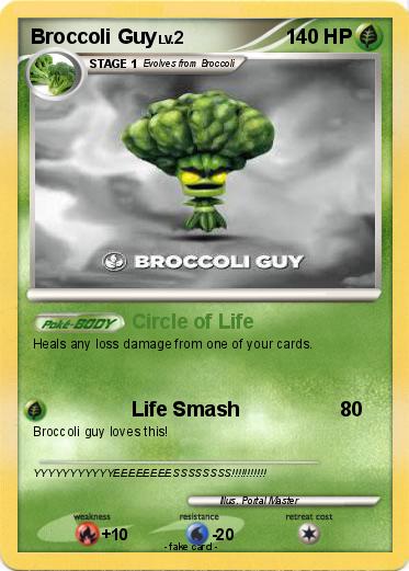 Pokemon Broccoli Guy