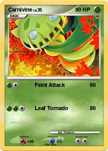 Pokemon Carnivine