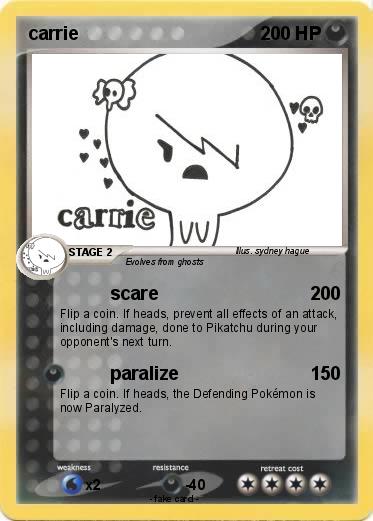Pokemon carrie