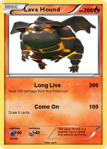 Pokemon Lava Hound