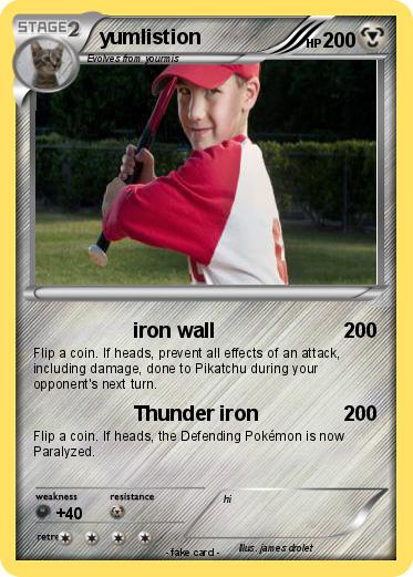 Pokemon yumlistion