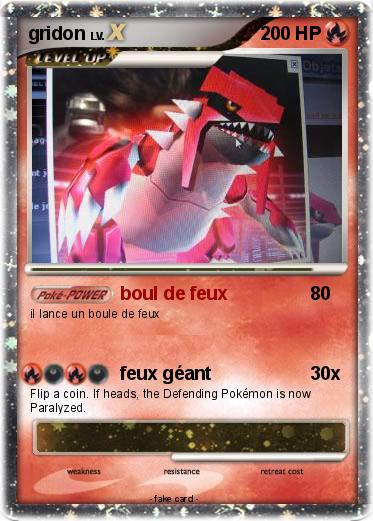 Pokemon gridon