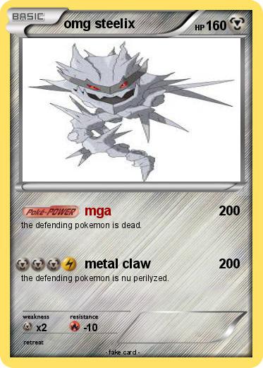Pokemon omg steelix