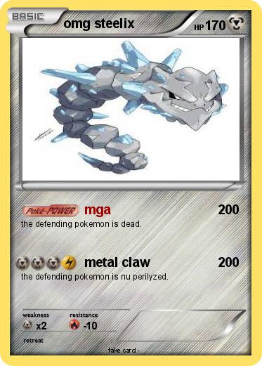 Pokemon omg steelix